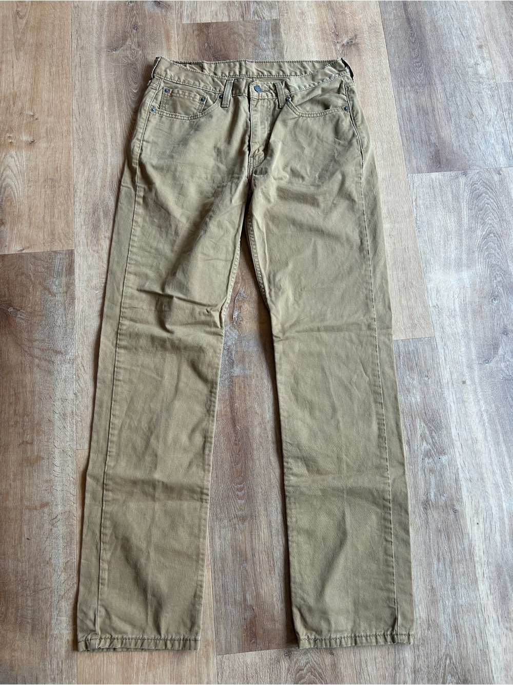Levi's 514 Men's Chinos Khaki Tan Pants 32x34